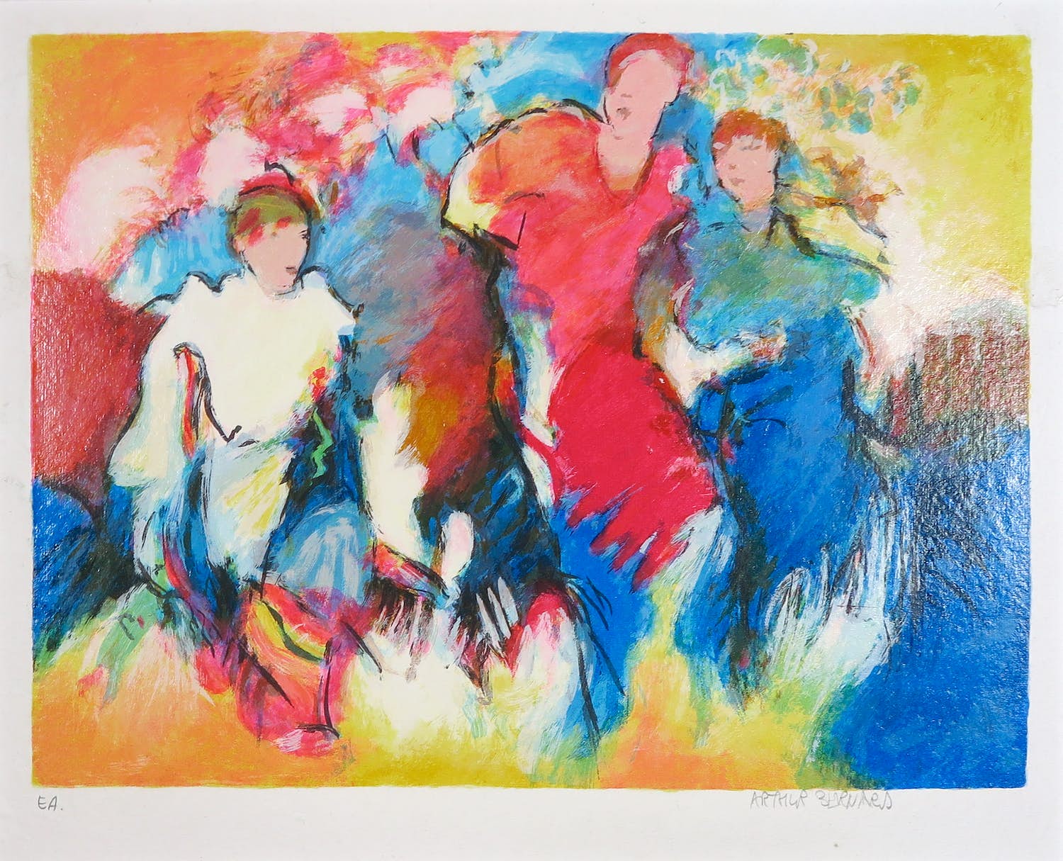 Arthur Bernard - Zeefdruk, Promenade d'été kopen? Bied vanaf 1!