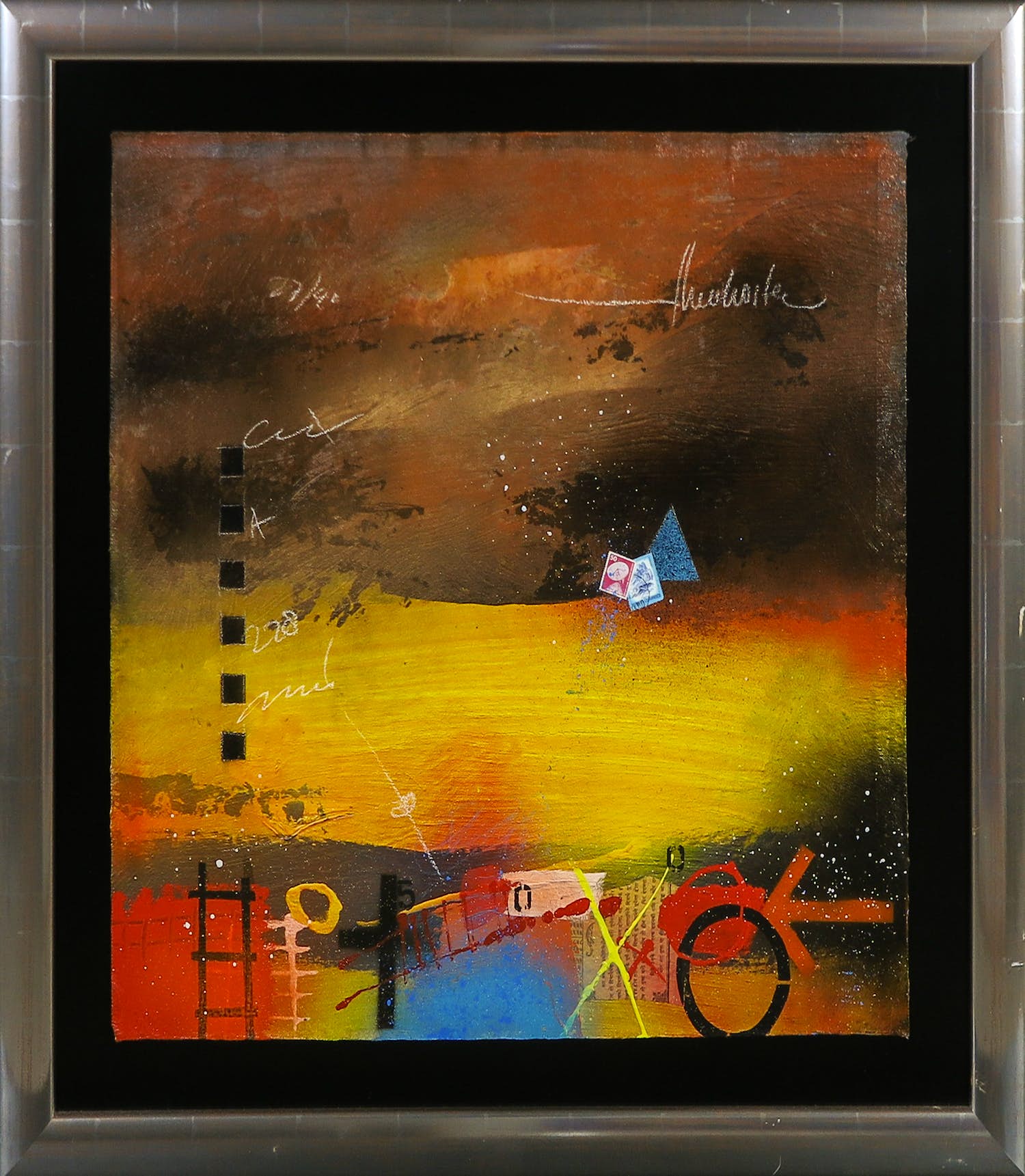 Theo Koster - Zeefdruk op doek, Above - Ingelijst kopen? Bied vanaf 70!