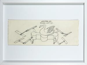 Carel Visser - Potlood, Beeldontwerp - Ingelijst kopen? Bied vanaf 1!