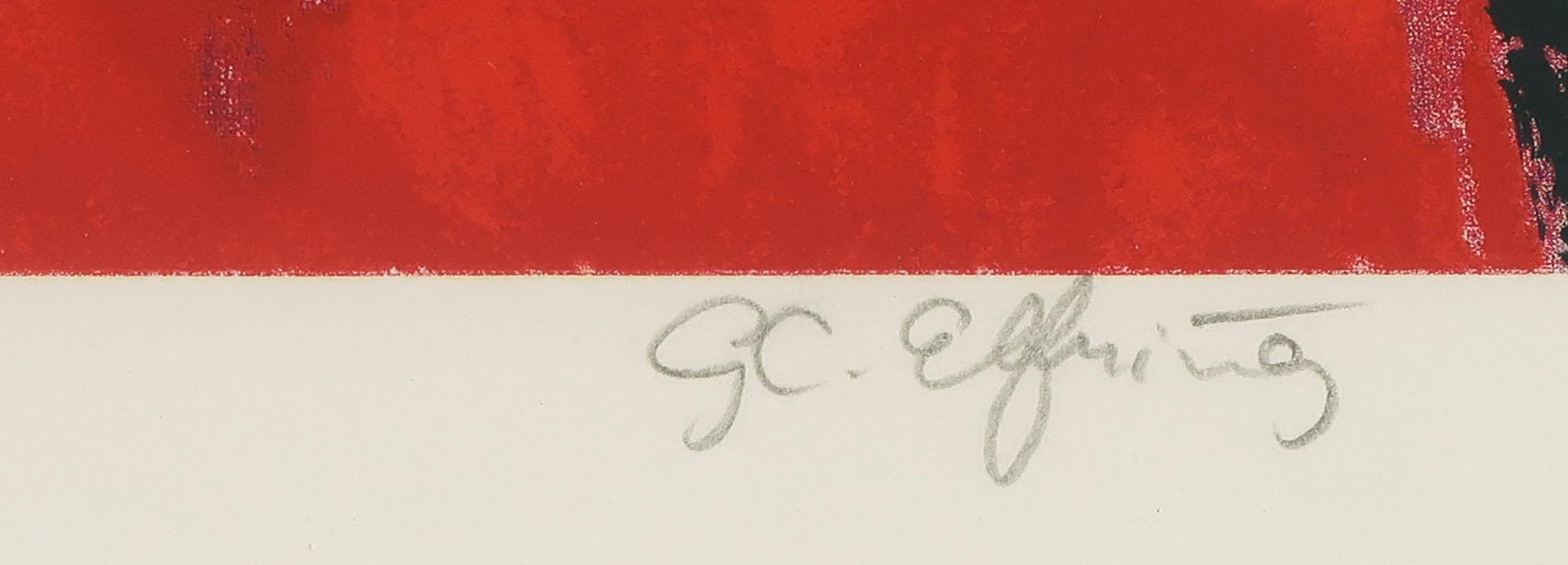 Gerda Elfring - Zeefdruk, Landschap met wilgen - Ingelijst kopen? Bied vanaf 40!