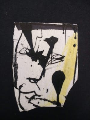 Herman Brood - tekening van Herman Brood, ingelijst + HB-M certificaat kopen? Bied vanaf 110!