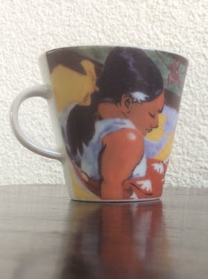 Niet of onleesbaar gesigneerd - ACHT “GAUGUIN” ESPRESSO KOPJES kopen? Bied vanaf 1!
