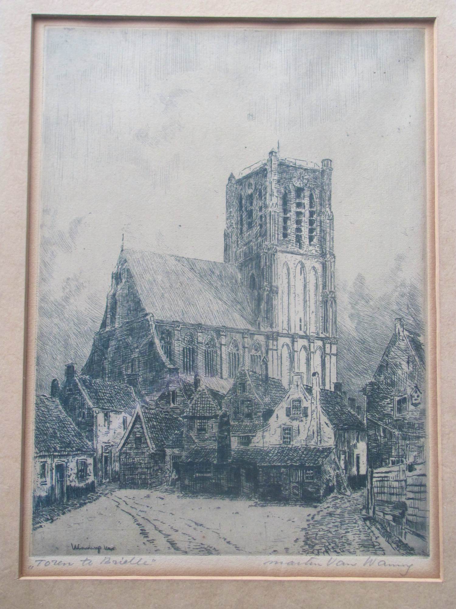 Martin van Waning - Toren te Brielle kopen? Bied vanaf 60!