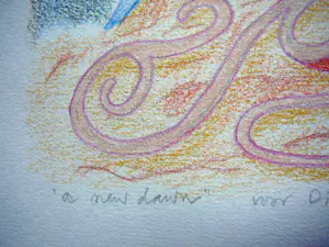 Stephan van den Burg - A new dawn -kleurpotlood 2007- kopen? Bied vanaf 39!