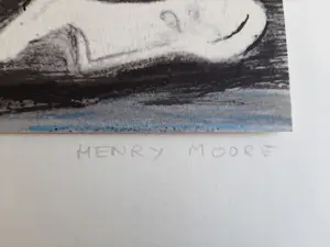 Henry Moore - Litho, Omslag van de catalogus van de Galerie Berggruen, Parijs, 1981. kopen? Bied vanaf 35!