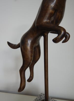 Brons (Onbekend) - Springende hond kopen? Bied vanaf 45!