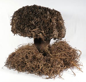 Kuba - Opzetmasker met haar en een raffia baard kopen? Bied vanaf 1!