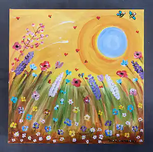 Marianne Bey - Flowerfield verkauft für € 50!