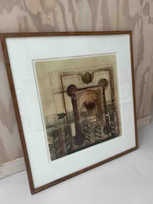 Anne Huitema - Ets en aquatint, Gevel kopen? Bied vanaf 40!