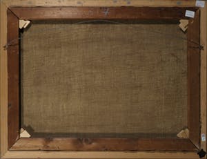 Cor van der Zwalm - Olieverf op doek, De Rotterdamse Leuvenhaven - Ingelijst kopen? Bied vanaf 1!