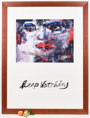 Charlotte Molenkamp - KWF - Keep Watching - Ingelijst - GROOT kopen? Bied vanaf 1!
