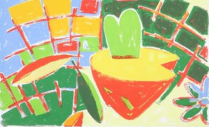 Susette van de Lande - Zeefdruk, Naranja kopen? Bied vanaf 1!