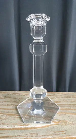 Val-Saint-Lambert - Kristallen kandelaar "Galatée" kopen? Bied vanaf 1!