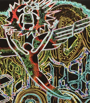 Mark Kostabi - & Tony Esposito “Devine Ecstacy”. kopen? Bied vanaf 70!