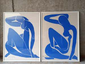 Henri Matisse - Nu bleu I & II verkocht voor € 300!