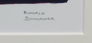 Ronald Boonacker - Zeefdruk, Via Appia, Italy - Ingelijst kopen? Bied vanaf 80!