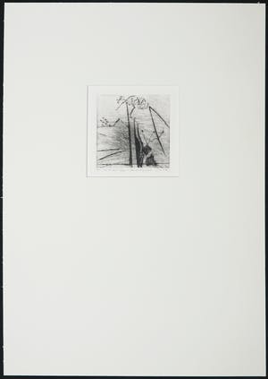 Ko Oosterkerk - Ets, Landschappelijk kopen? Bied vanaf 1!