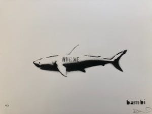 Buy Bambi - Hug me Shark (Black)? Bid from 300!