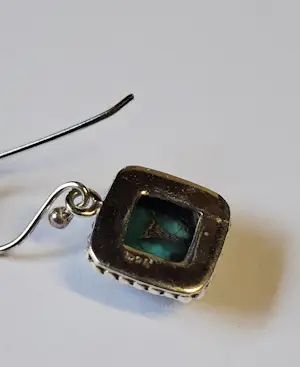 NieuweZilveren Tijdloze blauw koperen turkoois oorbellen kopen? Bied vanaf 65!