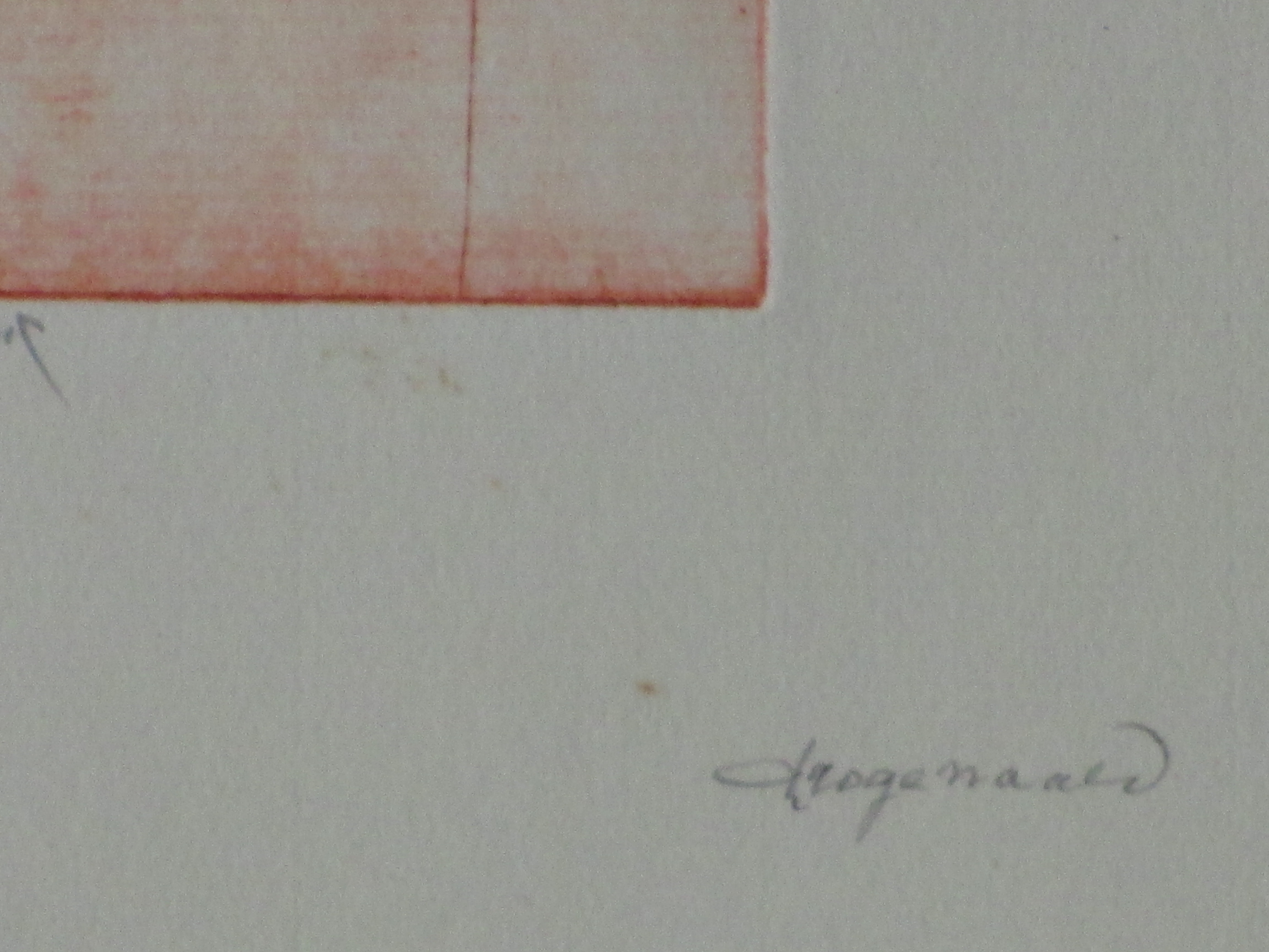 Theo Beerendonk - Karakteristiek portret - Ets in rood kopen? Bied vanaf 45!