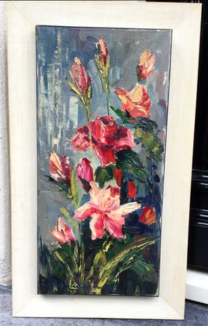 Niet of onleesbaar gesigneerd - C3959 - Bloemstilleven kopen? Bied vanaf 10!