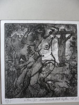 Frits Lindeman - Ets, Titel. "Aangaande het lijden". kopen? Bied vanaf 15!