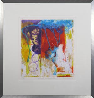 Piotr Konkel - Zeefdruk, Eternal Embracement - Ingelijst kopen? Bied vanaf 35!