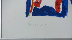 Bep Toscani - Zeefdruk op papier, Kommunikatie I - Ingelijst kopen? Bied vanaf 35!