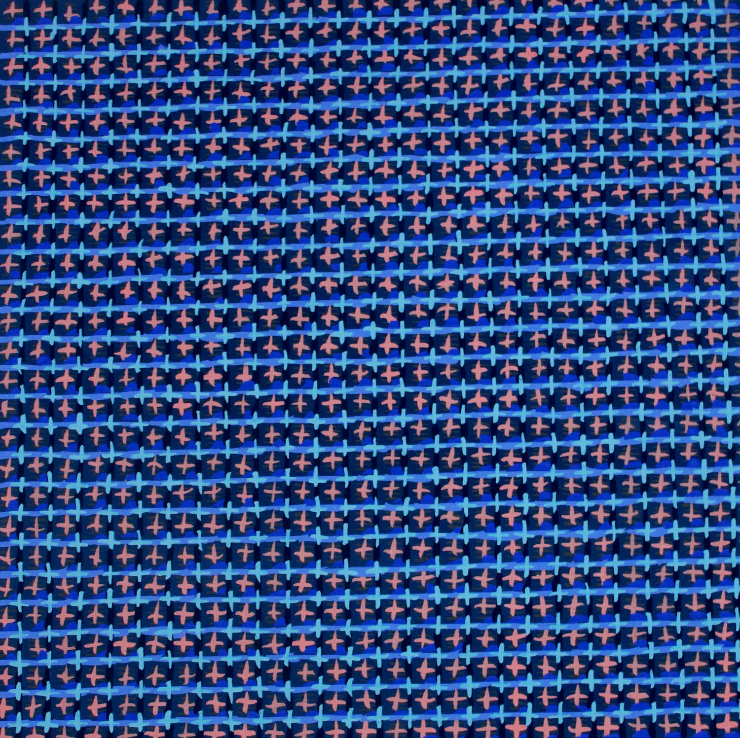 Jan Riske - Acryl op papier - 1993 verkocht voor € 89!