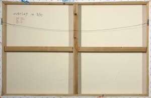 Theo Broeren - Acryl op doek, Overleg in NYC (Groot) kopen? Bied vanaf 100!