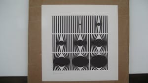 Marcello Morandini - compositie , zeefdruk , 1977 , oplage 230 kopen? Bied vanaf 125!