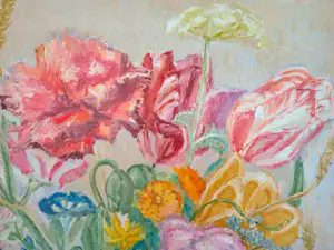 Tanja Koelemij - uit de serie Bloemetjes en afkomst kopen? Bied vanaf 160!