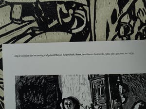 Manuel Kurpershoek - Houtsnede “Boten”, 1980 + Nobilis Cahier Prentkunst nr. 13 , 2019 kopen? Bied vanaf 35!