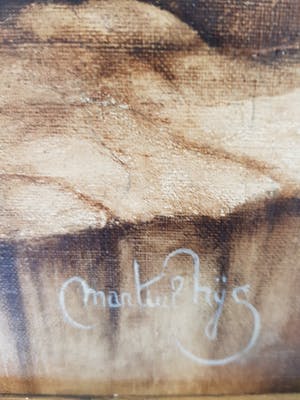 Niet of onleesbaar gesigneerd - 3 schilderijen van belgische kunstenaars kopen? Bied vanaf 1!