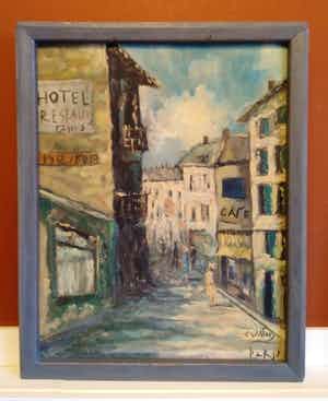 Clemens Wolters - (1875-1955) - Parijs - impressionistisch stadsgezicht verkocht voor € 1!