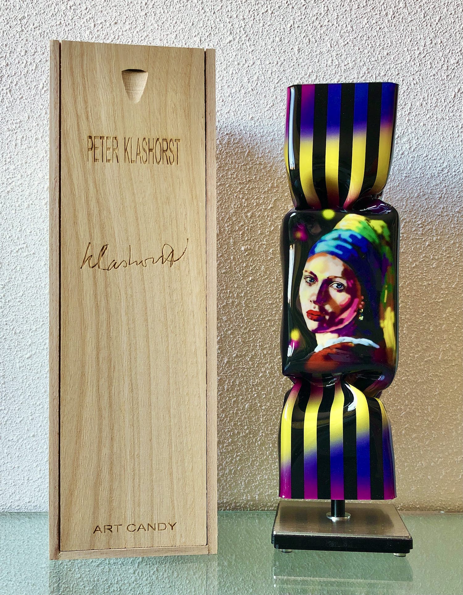 Peter Klashorst - Meisje met de Parel - Art Candy kopen? Bied vanaf 99!