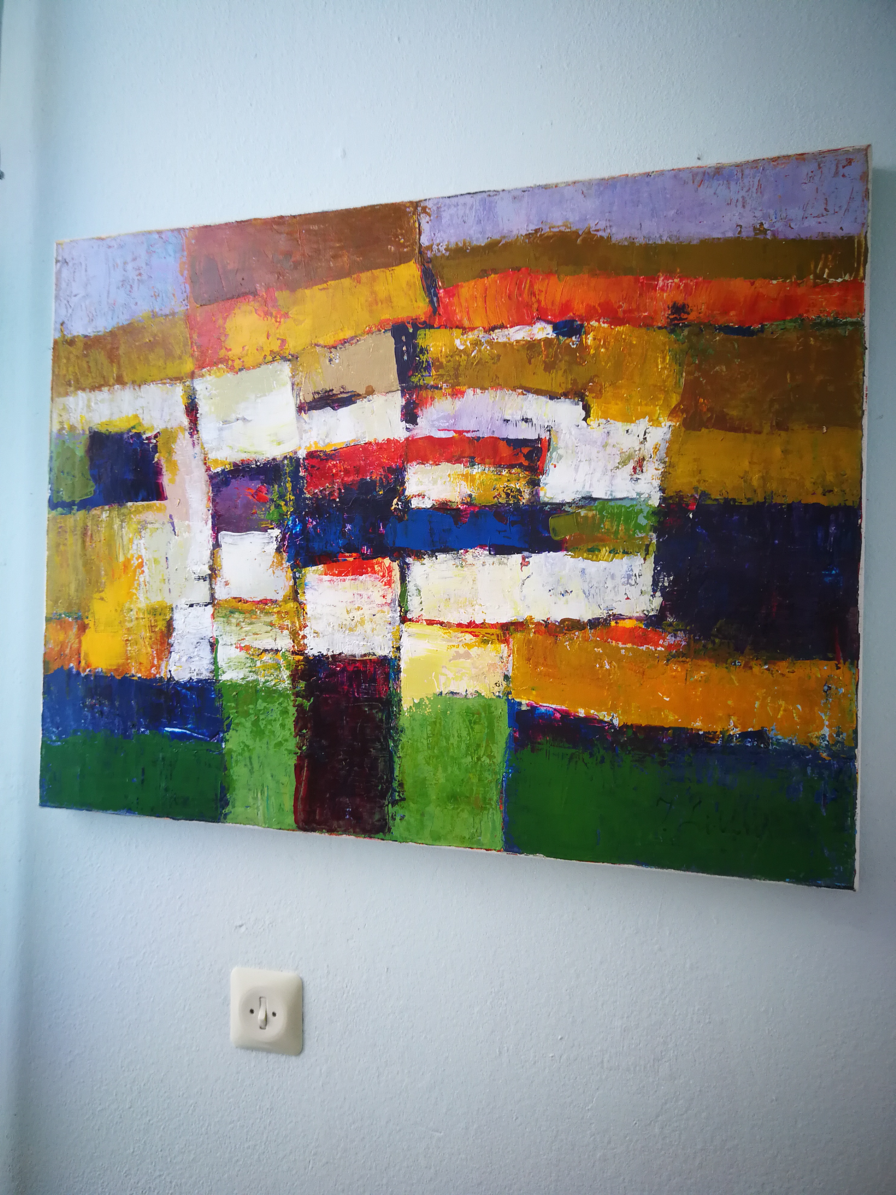 Niet of onleesbaar gesigneerd - Abstract kopen? Bied vanaf 1!