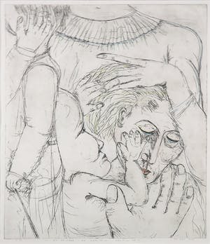 Henk Visch - Ets, De afstand die nabijheid heet nr. 5 - Ingelijst kopen? Bied vanaf 80!