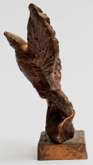 Willem Verbon - Verguld bronzen beeld: opvliegende fenix 'Gloria Fenix' - 1995 kopen? Bied vanaf 155!