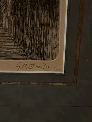 Philip Zilcken - Stadsgezicht Amsterdam naar G.H. Breitner kopen? Bied vanaf 94!