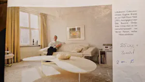 Eugène Brands - Bijzondere niervormige salontafel (Zeer groot) kopen? Bied vanaf 100!
