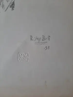 Robert Anning Bell - 3 Litho 's ,Meisjes spelen tennis ,Meisje dat leest , In hoekje met boek kopen? Bied vanaf 20!