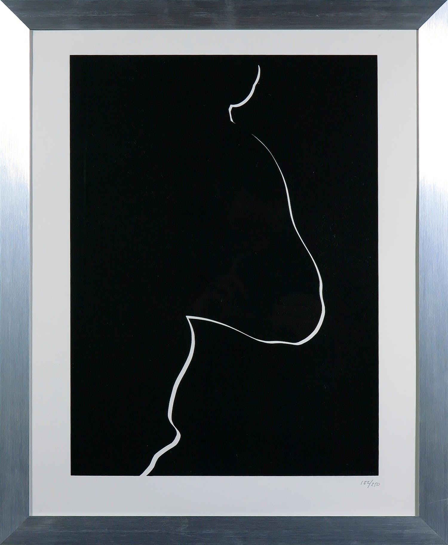 Harry van Kuyk - Zeefdruk uit het portfolio Grafinu - Ingelijst verkocht voor € 1!