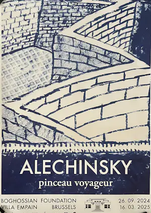 AcheterPierre Alechinsky - Le Pinceau Voyageur - Fondation Boghossian? Enchérissez de 120!