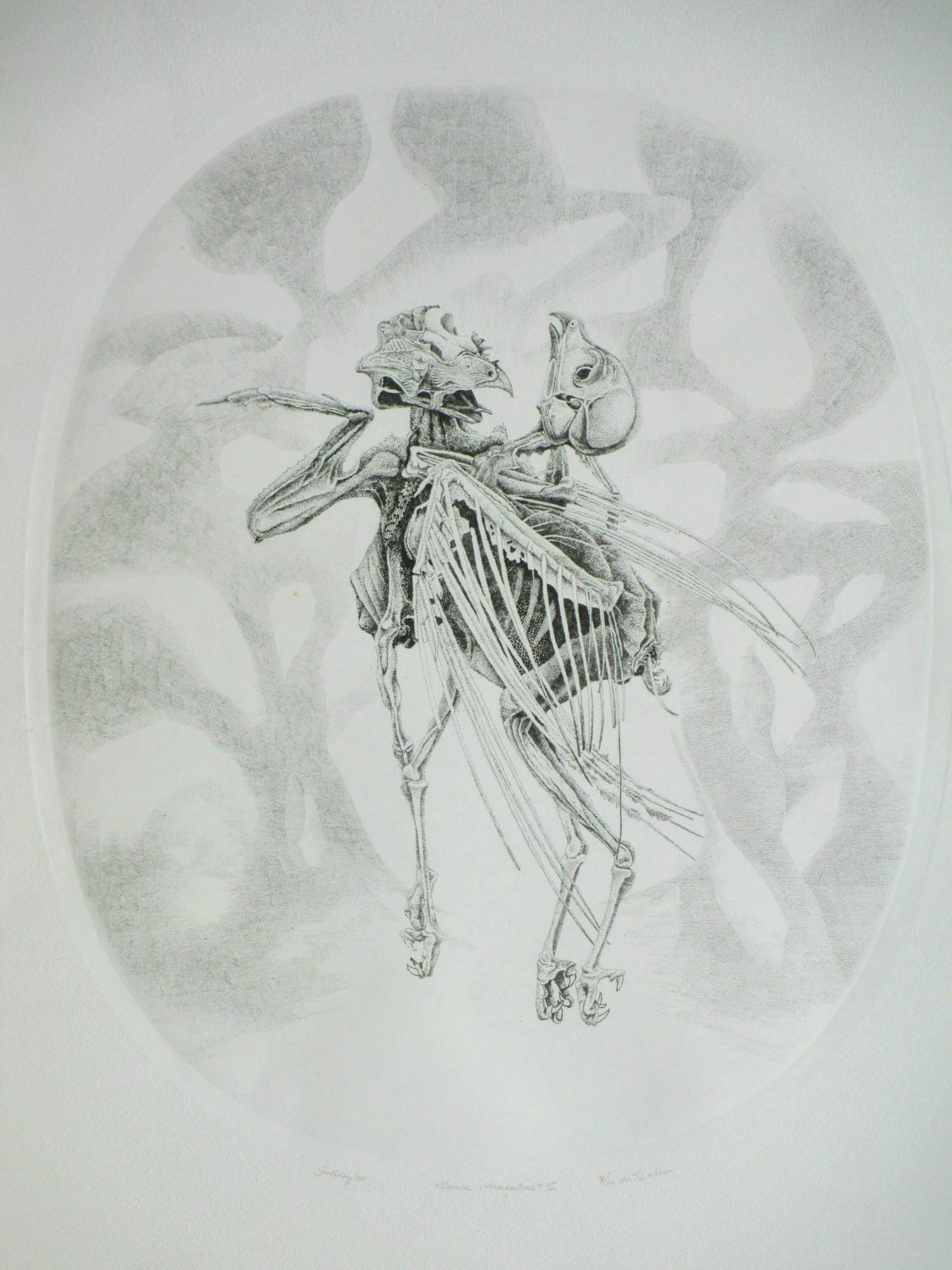 Gerard van Rooy - Danse Macabre II - Ets verkocht voor € 60!