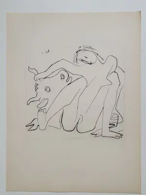 Robert Couturier - Jupiter et Europa, 1946 kopen? Bied vanaf 65!