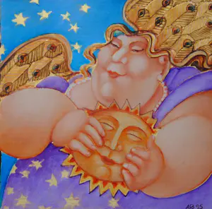 Ada Breedveld - Acryl op paneel: On all sides - 1995 kaufen? Bieten Sie von 150!