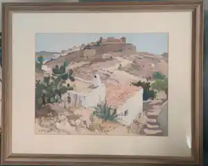 Arie Zwart - Adembenemend landschap van Ibiza verkauft für € 285!