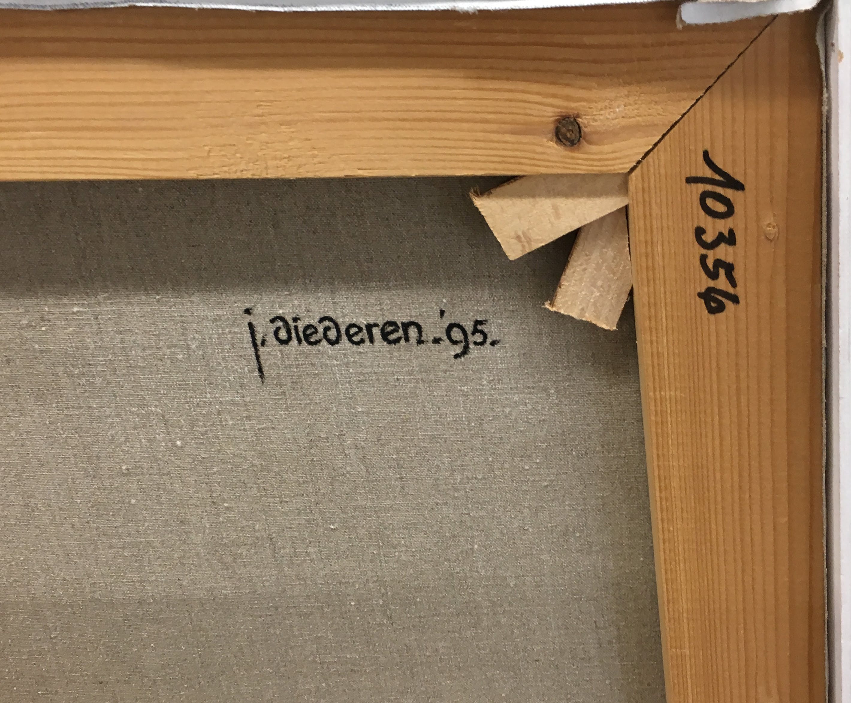 Jef Diederen - Acryl op doek, Lioux - Ingelijst kopen? Bied vanaf 1200!