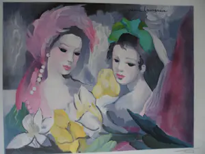 Marie Laurencin - Litho. Titel. DEUX VROUWEN / TWEE VROUWEN kopen? Bied vanaf 40!